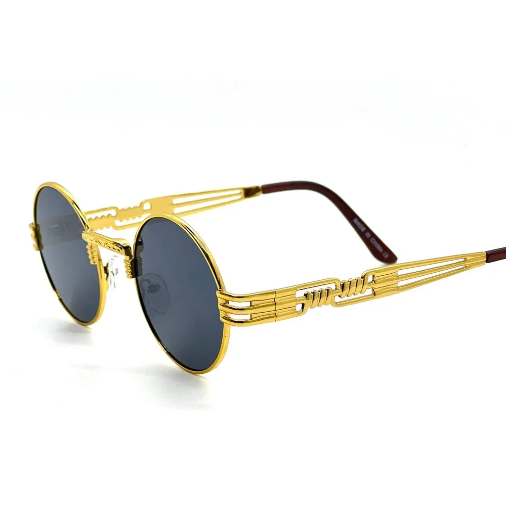 Stylish&Cool, Vintage Round John Lennon Sunglasses Men Women US UV400 Lentes New
